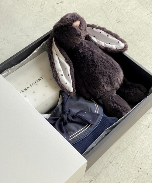 IENA ENFANT（イエナアンファン）の「【MARLMARL】別注 bibs ドット（baby）（スタイ/よだれかけ・キッズ・ネイビー・FREE）」の19枚目の写真