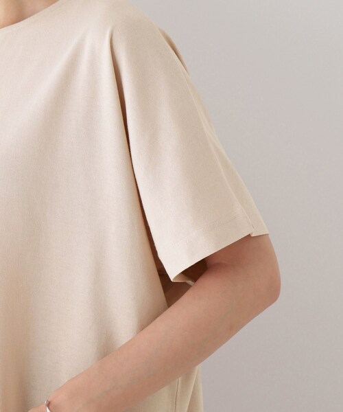 DRESKIP(ドレスキップ)の「◆ゆったりテントラインTシャツ(Tシャツ/カットソー・レディース・ブルー/グレー系その他/パープル系4/ブラック/ライトベージュ・00)」の9枚目の写真