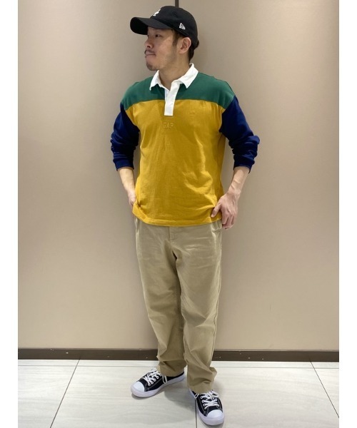 GAP(ギャップ)の「GapFlex ウォッシュウェル リラックステーパードパンツ(チノパンツ・メンズ・ブラック/ベージュ/ブラウン・30W/32W/34W/36W/28W/29W/31W/33W)」の17枚目の写真