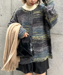 CIAOPANIC | 2wayミックスニットカーデ/グラデーション(カーディガン/ボレロ)