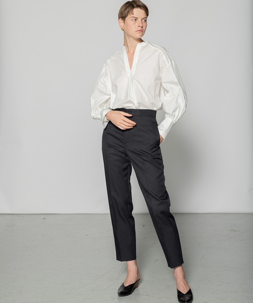 N.O.R.C by the line（ノークバイザライン）の「ツイルスラックス（スラックス・レディース・ワイン/ブラウン/ブラック/カーキ/イエロー/ピンク・XS/S/M/L）」の17枚目の写真