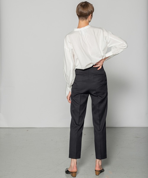 N.O.R.C by the line（ノークバイザライン）の「ツイルスラックス（スラックス・レディース・ワイン/ブラウン/ブラック/カーキ/イエロー/ピンク・XS/S/M/L）」の20枚目の写真