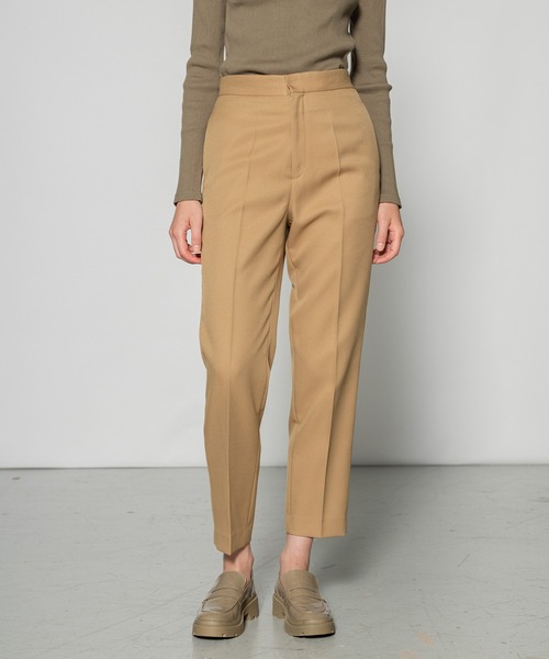 N.O.R.C by the line（ノークバイザライン）の「ツイルスラックス（スラックス・レディース・ワイン/ブラウン/ブラック/カーキ/イエロー/ピンク・XS/S/M/L）」の7枚目の写真