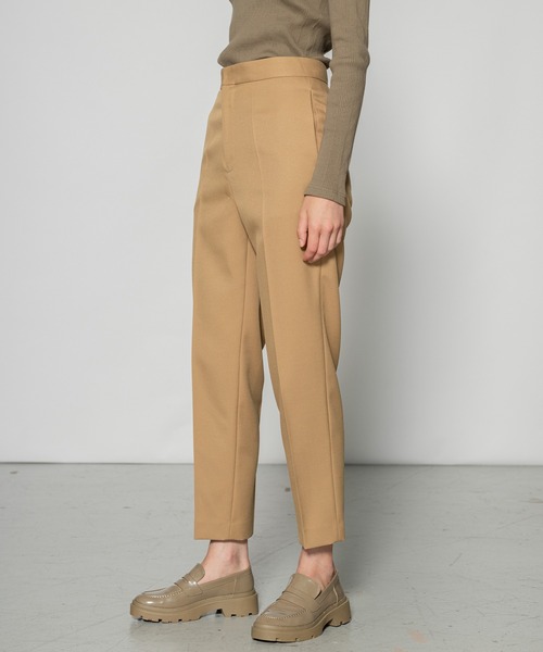 N.O.R.C by the line（ノークバイザライン）の「ツイルスラックス（スラックス・レディース・ワイン/ブラウン/ブラック/カーキ/イエロー/ピンク・XS/S/M/L）」の8枚目の写真