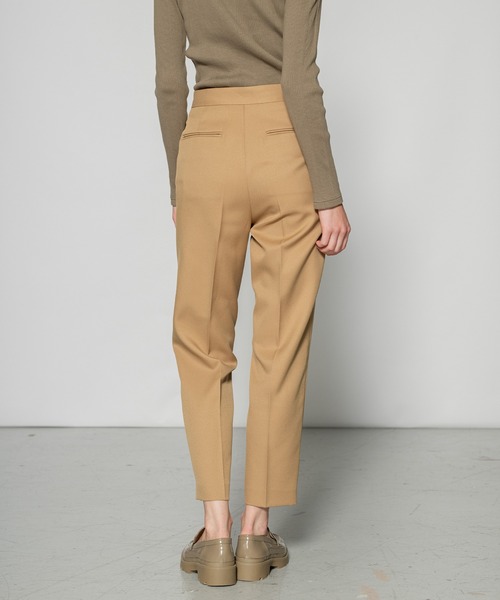 N.O.R.C by the line（ノークバイザライン）の「ツイルスラックス（スラックス・レディース・ワイン/ブラウン/ブラック/カーキ/イエロー/ピンク・XS/S/M/L）」の9枚目の写真