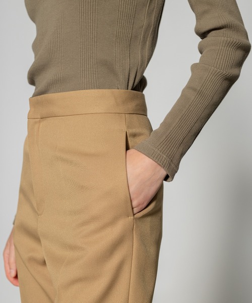 N.O.R.C by the line（ノークバイザライン）の「ツイルスラックス（スラックス・レディース・ワイン/ブラウン/ブラック/カーキ/イエロー/ピンク・XS/S/M/L）」の13枚目の写真