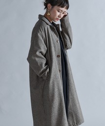 folka | 【folka（フォルカ）】メルトンオーバーコート(ステンカラーコート)