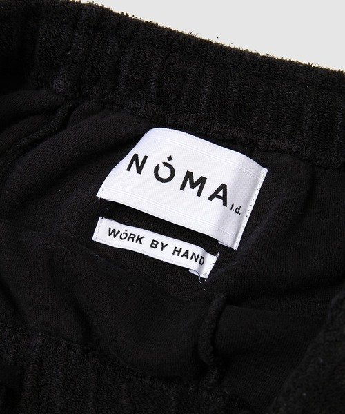 NOMA t.d.(ノーマティーディー)の「Hand Dyed Twist Pants(スウェットパンツ・メンズ・ブラウン/ブラック/グレー・1/2/3)」の5枚目の写真