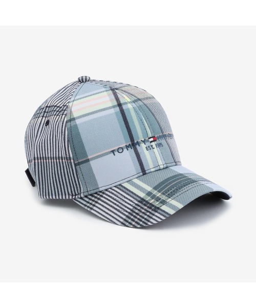 トミーヒルフィガー チェック柄キャップ TOMMY HILFIGER（トミーヒルフィガー）の「マドラスチェック