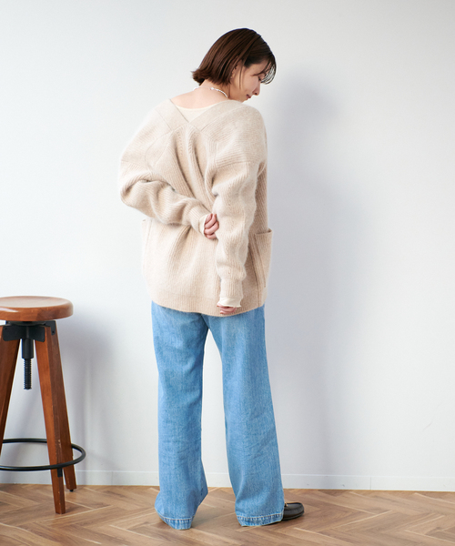 EMILY WEEK（エミリーウィーク）の「オーガニックコットンヤクウールプルオーバー（Tシャツ/カットソー・レディース・ベージュ/ブラウン・FREE）」の10枚目の写真