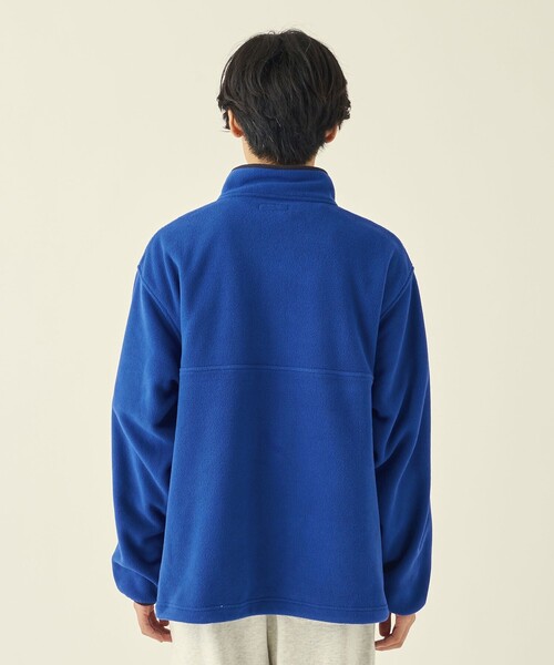 info. BEAUTY&YOUTH(インフォビューティアンドユース)の「<info. BEAUTY&YOUTH> フリース プルオーバー ブルゾン(その他アウター・メンズ・ケリー/ロイヤルブルー/ブラック/その他1・M/S/L)」の7枚目の写真