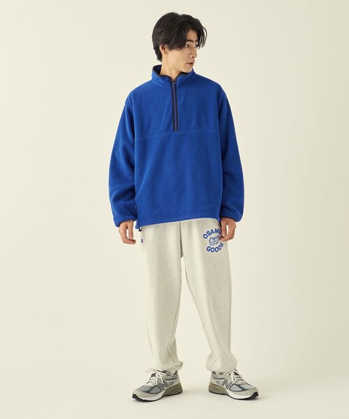 info. BEAUTY&YOUTH(インフォビューティアンドユース)の「<info. BEAUTY&YOUTH> フリース プルオーバー ブルゾン(その他アウター・メンズ・ケリー/ロイヤルブルー/ブラック/その他1・M/S/L)」の13枚目の写真