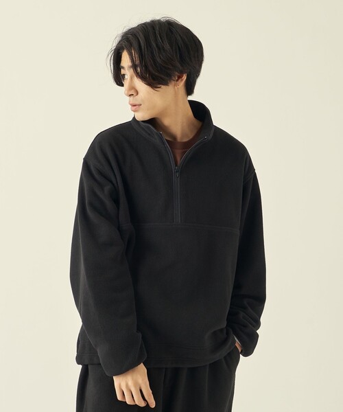 info. BEAUTY&YOUTH(インフォビューティアンドユース)の「<info. BEAUTY&YOUTH> フリース プルオーバー ブルゾン(その他アウター・メンズ・ケリー/ロイヤルブルー/ブラック/その他1・M/S/L)」の15枚目の写真