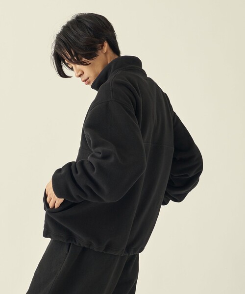 info. BEAUTY&YOUTH(インフォビューティアンドユース)の「<info. BEAUTY&YOUTH> フリース プルオーバー ブルゾン(その他アウター・メンズ・ケリー/ロイヤルブルー/ブラック/その他1・M/S/L)」の16枚目の写真
