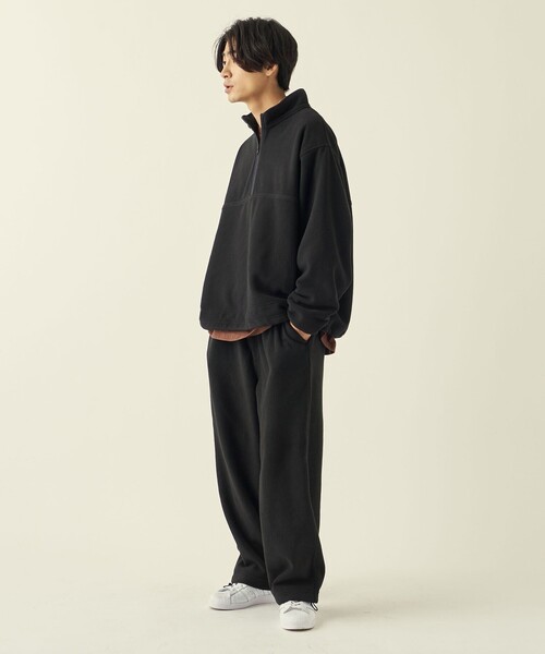 info. BEAUTY&YOUTH(インフォビューティアンドユース)の「<info. BEAUTY&YOUTH> フリース プルオーバー ブルゾン(その他アウター・メンズ・ケリー/ロイヤルブルー/ブラック/その他1・M/S/L)」の19枚目の写真