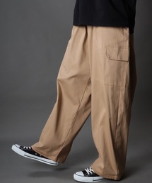 Heavy Twill Wide cargo Pants/ヘビーツイル タック ワイドカーゴ パンツ