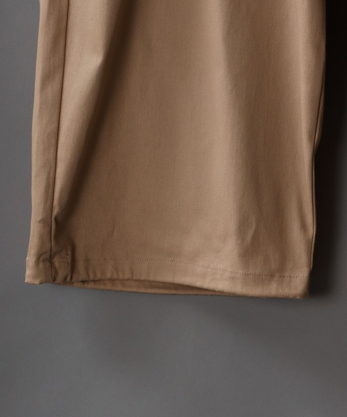 SITRY(シトリー)の「Heavy Twill Wide cargo Pants/ヘビーツイル タック ワイドカーゴ パンツ(カーゴパンツ・メンズ・カーキ/ブラック/ベージュ・M/L/LL)」の9枚目の写真