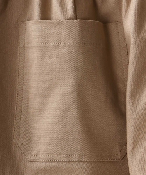 SITRY(シトリー)の「Heavy Twill Wide cargo Pants/ヘビーツイル タック ワイドカーゴ パンツ(カーゴパンツ・メンズ・カーキ/ブラック/ベージュ・M/L/LL)」の11枚目の写真
