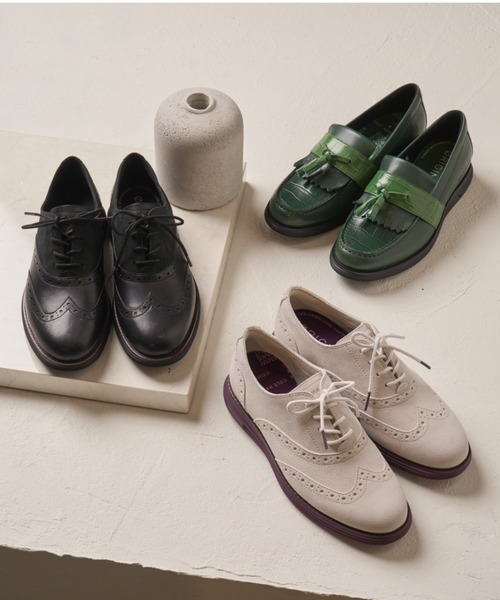 COLE HAAN(コールハーン)の「【emmi×COLE HAAN】SHORTWING OF(ドレスシューズ・レディース・ブラック・22.5cm/23cm/23.5cm/24cm/24.5cm/25cm)」の12枚目の写真