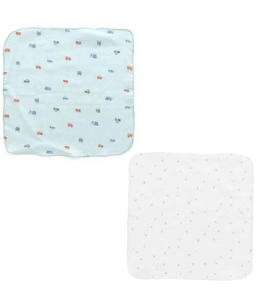 Ampersand(アンパサンド)の「マルチガーゼセット(その他ベビー用品・キッズ・ブラウン/カーキ/ピンク/ブルー/ラベンダー・FREE)」の3枚目の写真