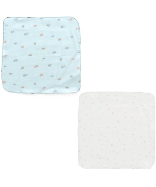 Ampersand(アンパサンド)の「マルチガーゼセット(その他ベビー用品・キッズ・ブラウン/カーキ/ピンク/ブルー/ラベンダー・FREE)」の10枚目の写真