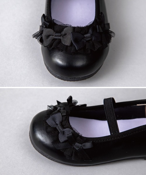 panpantutu(パンパンチュチュ)の「バレエシューズ(リボンパレード・お花畑)(バレエシューズ・キッズ・ピンク系その他/ピンク/ブラック・15cm/19cm/16cm/20㎝/18cm/17cm)」の13枚目の写真