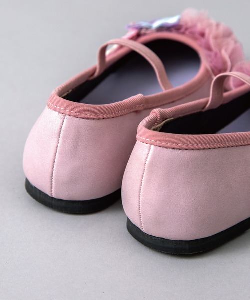 panpantutu(パンパンチュチュ)の「バレエシューズ(リボンパレード・お花畑)(バレエシューズ・キッズ・ピンク系その他/ピンク/ブラック・15cm/19cm/16cm/20㎝/18cm/17cm)」の14枚目の写真