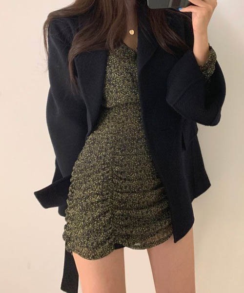 【セール】メルトントベルト付きチェスターコート（チェスターコート）｜gossip！ロサンゼルス（ゴシップロサンゼルス）