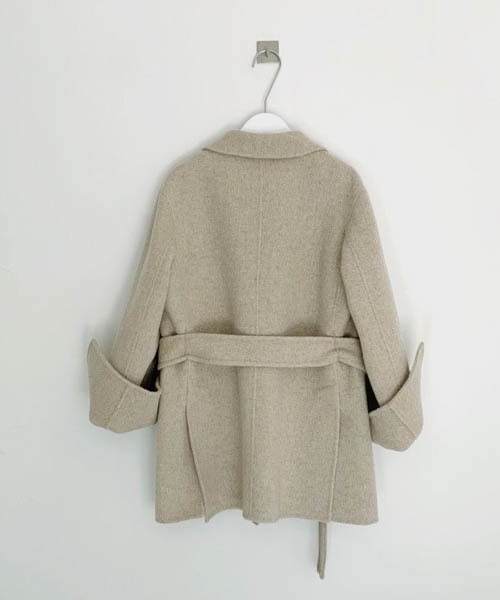 【セール】メルトントベルト付きチェスターコート（チェスターコート）｜gossip！ロサンゼルス（ゴシップロサンゼルス）
