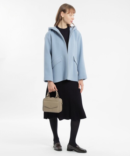 【マッキントッシュフィロソフィー】ウール　フーデッド　ショート　コート　ビーバー MACKINTOSH PHILOSOPHY（ﾏｯｷﾝﾄｯｼｭ ﾌｨﾛｿﾌｨｰ）の「ショート
