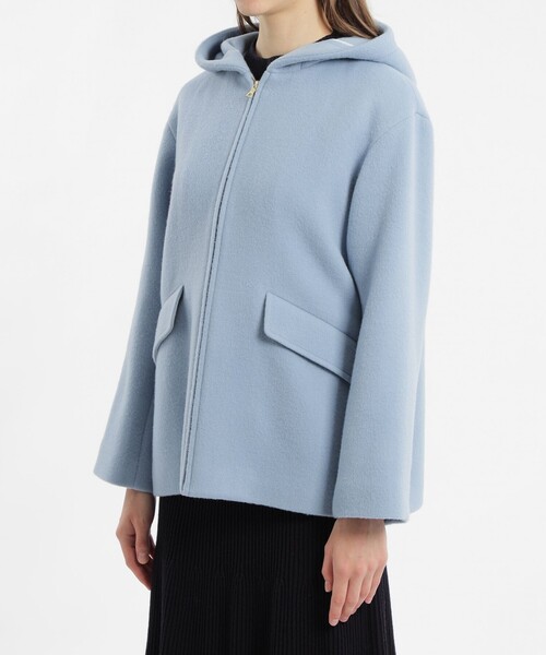 【マッキントッシュフィロソフィー】ウール　フーデッド　ショート　コート　ビーバー MACKINTOSH PHILOSOPHY（ﾏｯｷﾝﾄｯｼｭ ﾌｨﾛｿﾌｨｰ）の「ショート