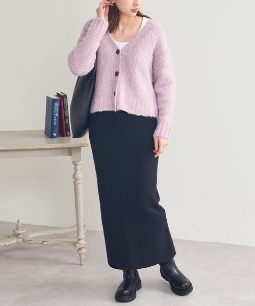 Pal collection（パルコレクション）の「BEAUREスリムスクエアワンショルトート（トートバッグ・レディース・ブラック/キャメル/ライトグレー系・FREE）」の5枚目の写真