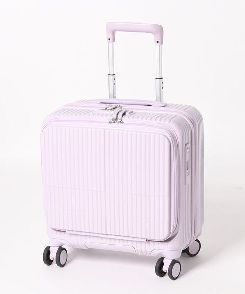 innovator(イノベーター)の「【innovator/イノベーター】 フロントオープン キャリーケース 33L(スーツケース/キャリーバッグ・メンズ・ホワイト/ダークネイビー/グリーン/ライトブルー/ブラック/オレンジ/サンドベージュ/ストーン/ベージュ系その他/ピンク系その他/カーキ/ホワイト系その他/グレー/ブルー系その他/チャコールグレー/ブルー/ブラウン系その他/ブルー系その他2/オリーブドラブ/グレー系その他/レッド/シルバー/ラベンダー/ブルー系その他3・FREE)」の19枚目の写真