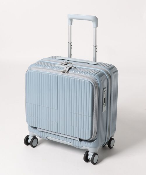innovator(イノベーター)の「【innovator/イノベーター】 フロントオープン キャリーケース 33L(スーツケース/キャリーバッグ・メンズ・ホワイト/ダークネイビー/グリーン/ライトブルー/ブラック/オレンジ/サンドベージュ/ストーン/ベージュ系その他/ピンク系その他/カーキ/ホワイト系その他/グレー/ブルー系その他/チャコールグレー/ブルー/ブラウン系その他/ブルー系その他2/オリーブドラブ/グレー系その他/レッド/シルバー/ラベンダー/ブルー系その他3・FREE)」の7枚目の写真