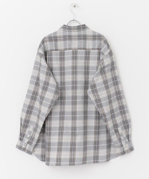 FORK&SPOON(フォークアンドスプーン)の「FORK&SPOON ネルチェックシャツ(シャツ/ブラウス・メンズ・ネイビー/アイボリー・4/5)」の20枚目の写真