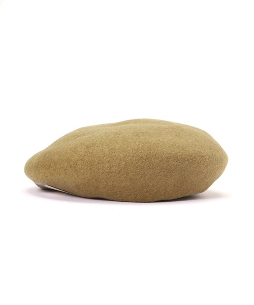 schott(ショット)の「THE H.W. DOG & CO./ ザエイチダブリュドックアンドコー/BASIC BERET/ベーシック ベレー(ハンチング/ベレー帽・メンズ・ブラック/ベージュ・F)」の7枚目の写真