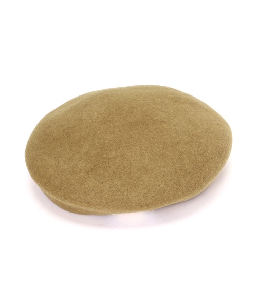schott(ショット)の「THE H.W. DOG & CO./ ザエイチダブリュドックアンドコー/BASIC BERET/ベーシック ベレー(ハンチング/ベレー帽・メンズ・ブラック/ベージュ・F)」の9枚目の写真