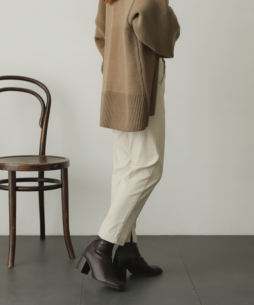 SENSE OF PLACE by URBAN RESEARCH(センスオブプレイスバイアーバンリサーチ)の「ストレッチスリムテーパードパンツ(スラックス・レディース・ブラック/ライトベージュ/モカ・MEDIUM/LARGE/X-SMALL/SMALL/TALL)」の13枚目の写真