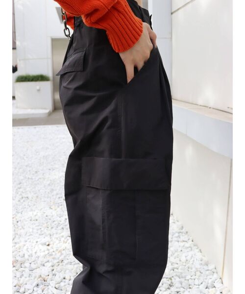 EVRIS(エヴリス)の「パラシュートパンツ(カーゴパンツ・レディース・ホワイト/ブラック/オレンジ/パープル・FREE)」の14枚目の写真