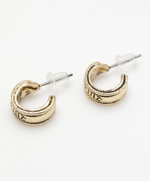 チャイハネ（チャイハネ）の「【チャイハネ】ヒンディーピアス（ピアス（両耳用）・メンズ・アンティークゴールド/シルバー/ゴールド・FREE）」の2枚目の写真