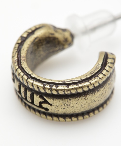 チャイハネ（チャイハネ）の「【チャイハネ】ヒンディーピアス（ピアス（両耳用）・メンズ・アンティークゴールド/シルバー/ゴールド・FREE）」の5枚目の写真