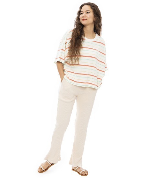 BILLABONG(ビラボン)の「BILLABONG レディース HEIGHTS PANT ロングパンツ 【2023年春夏モデル】/ビラボンフレアパンツ(その他パンツ・レディース・ピンク系その他/ブラック/オフホワイト/マスタード/ラベンダー・MEDIUM)」の6枚目の写真