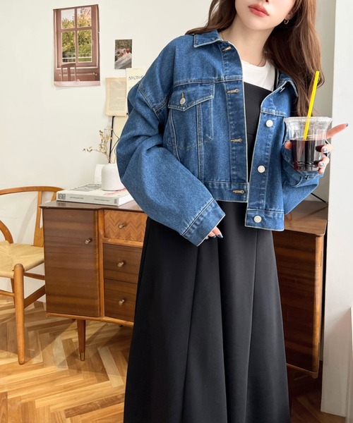 moment+（モーメントプラス）の「【累計販売枚数5万枚突破！】カットジョーゼットダブルストラップキャミワンピース（ワンピース・レディース・キャメル/ブラック/グレイッシュベージュ/チャコールグレー/ブラック系その他/ホワイト系その他・M/L）」の7枚目の写真