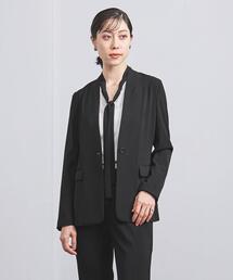 UNITED ARROWS | FEEL FREE Vネック ノーカラー ジャケット(ノーカラージャケット)