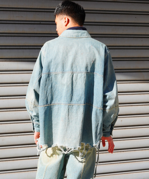 Jieda（ジエダ）の「【JIEDA / ジエダ】DAMAGE OVER DENIM SHIRT