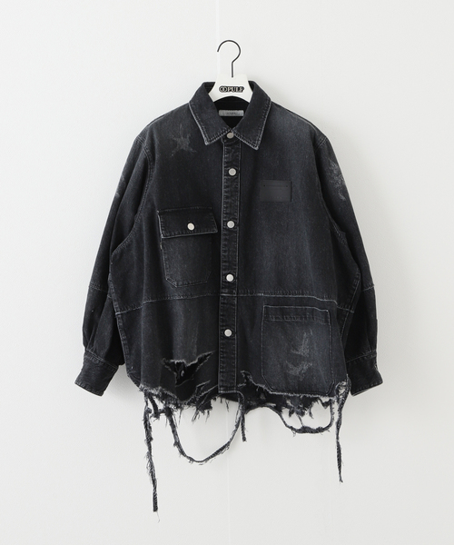 ジャケット・アウター JieDa FLANNWL DAMAGE SHIRT ジャケット・アウター JieDa FLANNWL DAMAGE SHIRT Jieda