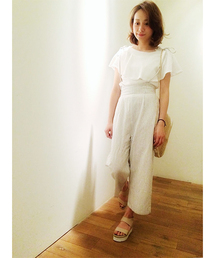 Chico | ストライプ2WAYガウチョPT(その他パンツ)