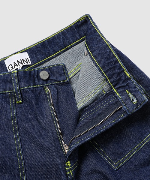 GANNI（ガニー）の「Rinse Denim Angi（デニムパンツ・レディース・ブルー系その他・25/26/27/28）」の4枚目の写真