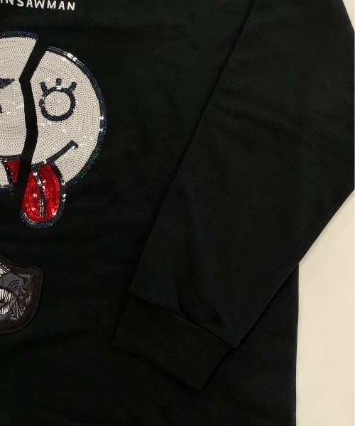 新品　チェンソーマン × ONEMADE × B’2nd 別注スウェット 黒 ONE MADE（ワンメイド）の「チェンソーマン × ONEMADE × B'2nd