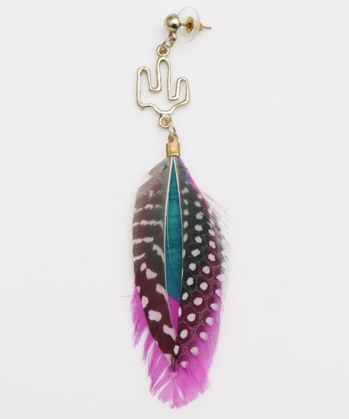 チャイハネ（チャイハネ）の「【チャイハネ】ウェンディフェザーピアス1pcs片耳用（ピアス（片耳用）・レディース・シルバー/ゴールド系その他/シルバー系その他/ゴールド・FREE）」の12枚目の写真